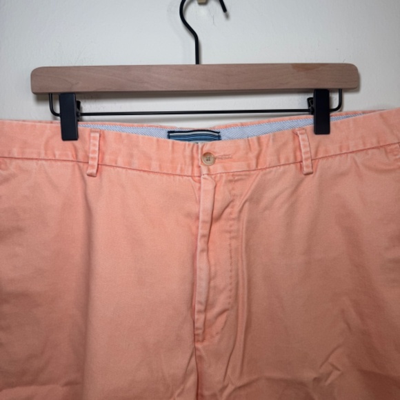 Peter Millar Shorts Men's Size 38 Orange Chino Cotton Preppy Summer - Picture 2 of 5